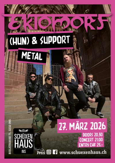 Ektomorf (HUN) & Support / metal