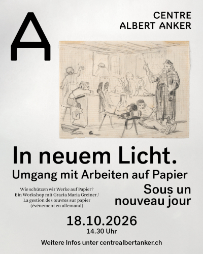 Workshop: «In neuem Licht. Umgang mit Arbeiten auf Papier» Workshop: «In neuem Licht. Umgang mit Arbeiten auf Papier»